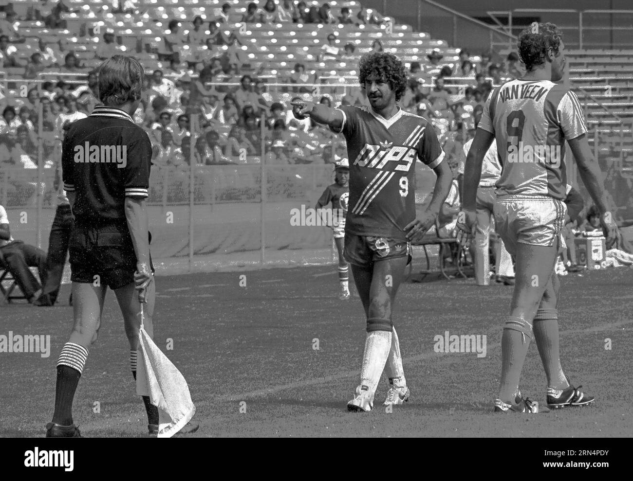 Paul Cannell of the Washington Diplomats in 1979 Stock Photo