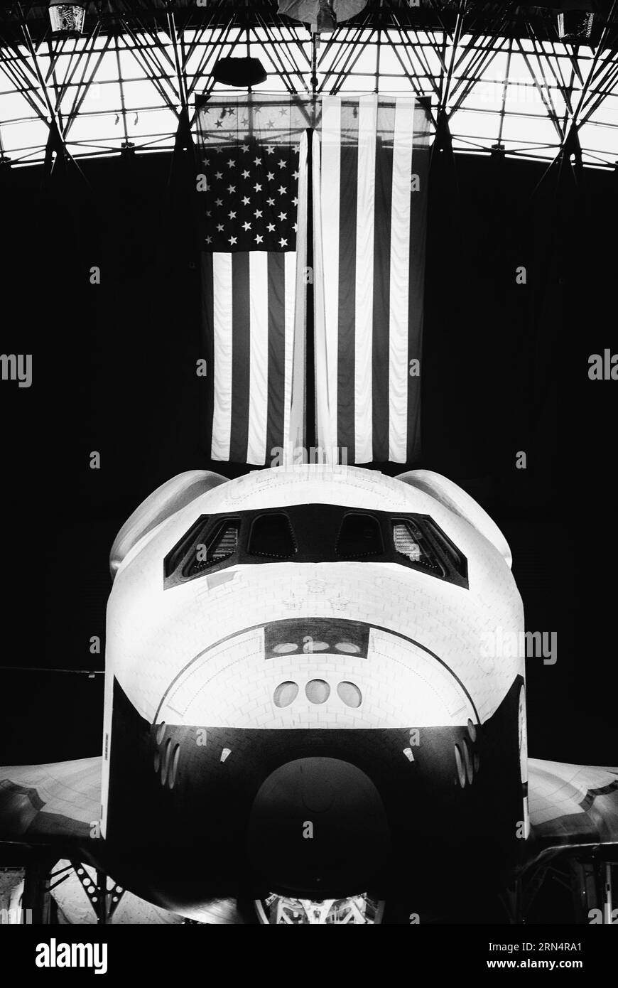 Space Shuttle Enterprise on display at the Smithsonian Air and Space