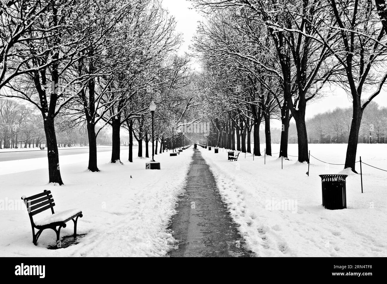 Washington d c winter Black and White Stock Photos & Images - Alamy
