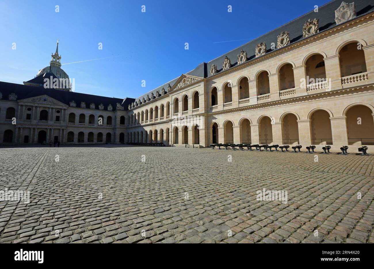 The dome and The Army Museum, Paris, France Stock Photo