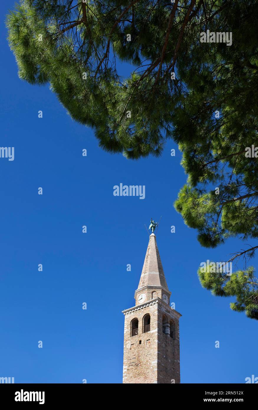 Basilica of Sant Eufemia, Grado, Friuli Venezia Giulia, Italy Stock Photo