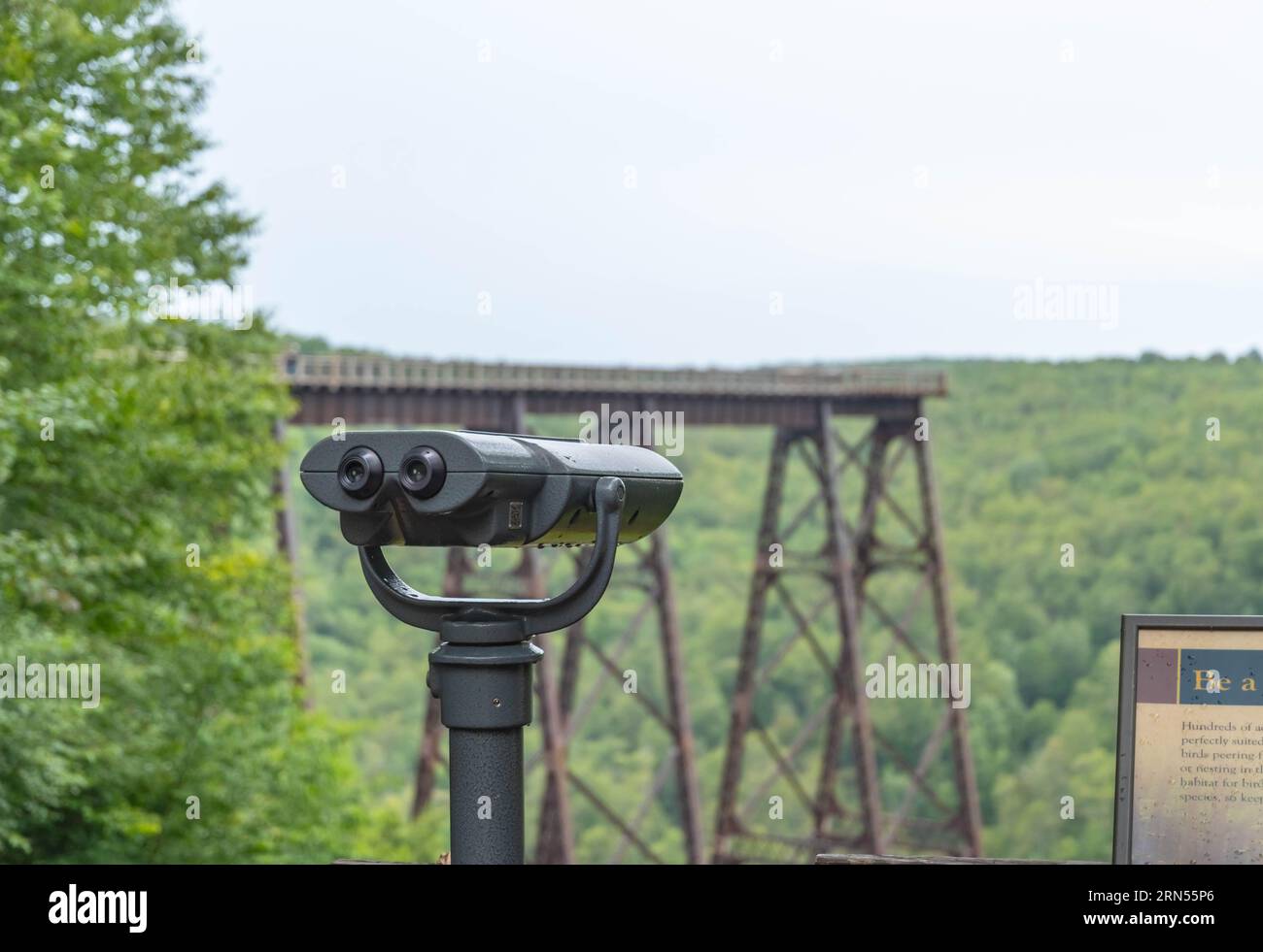 Kinzua bridge Allegheny state park adventure attraction in Pennsylvania