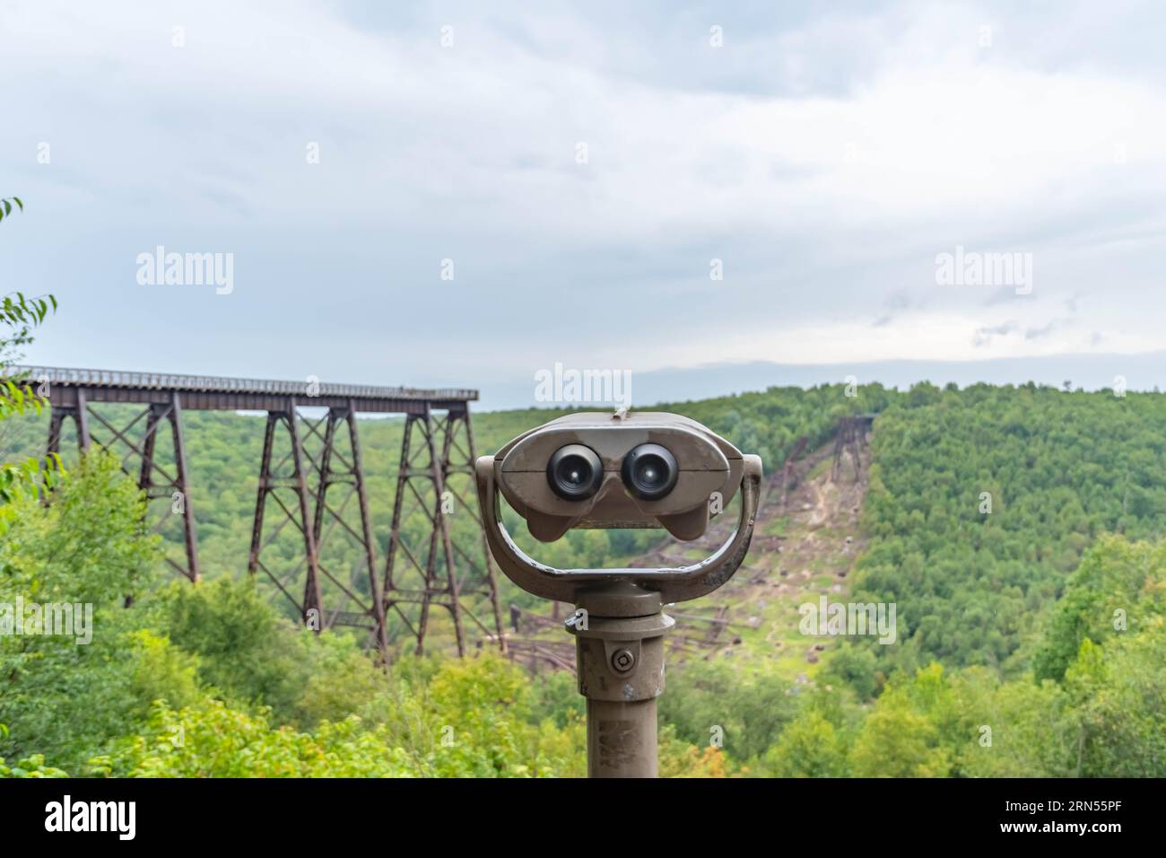 Kinzua bridge Allegheny state park adventure attraction in Pennsylvania
