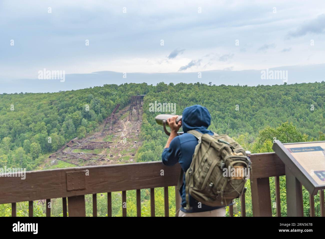 Kinzua bridge Allegheny state park adventure attraction in Pennsylvania