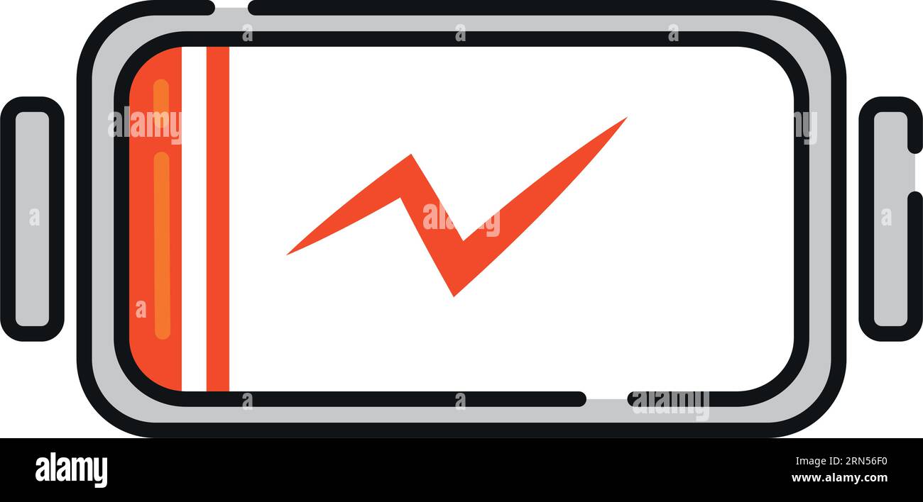 Isolated colored battery Gaming icon Vector illustration Stock Vector ...
