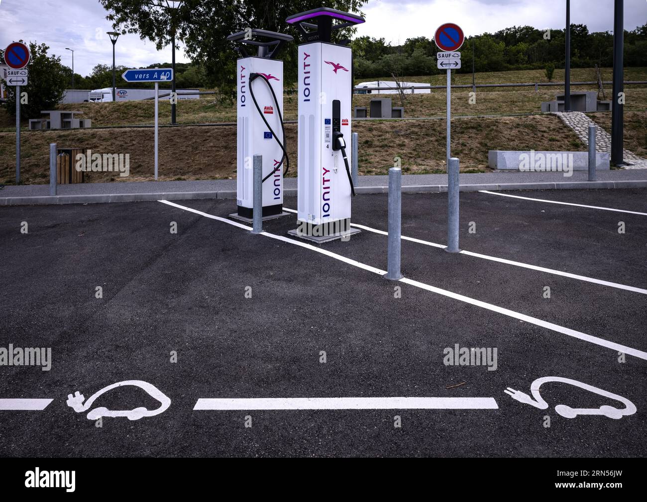 IONITY Avia charging station for electric cars, electric charging