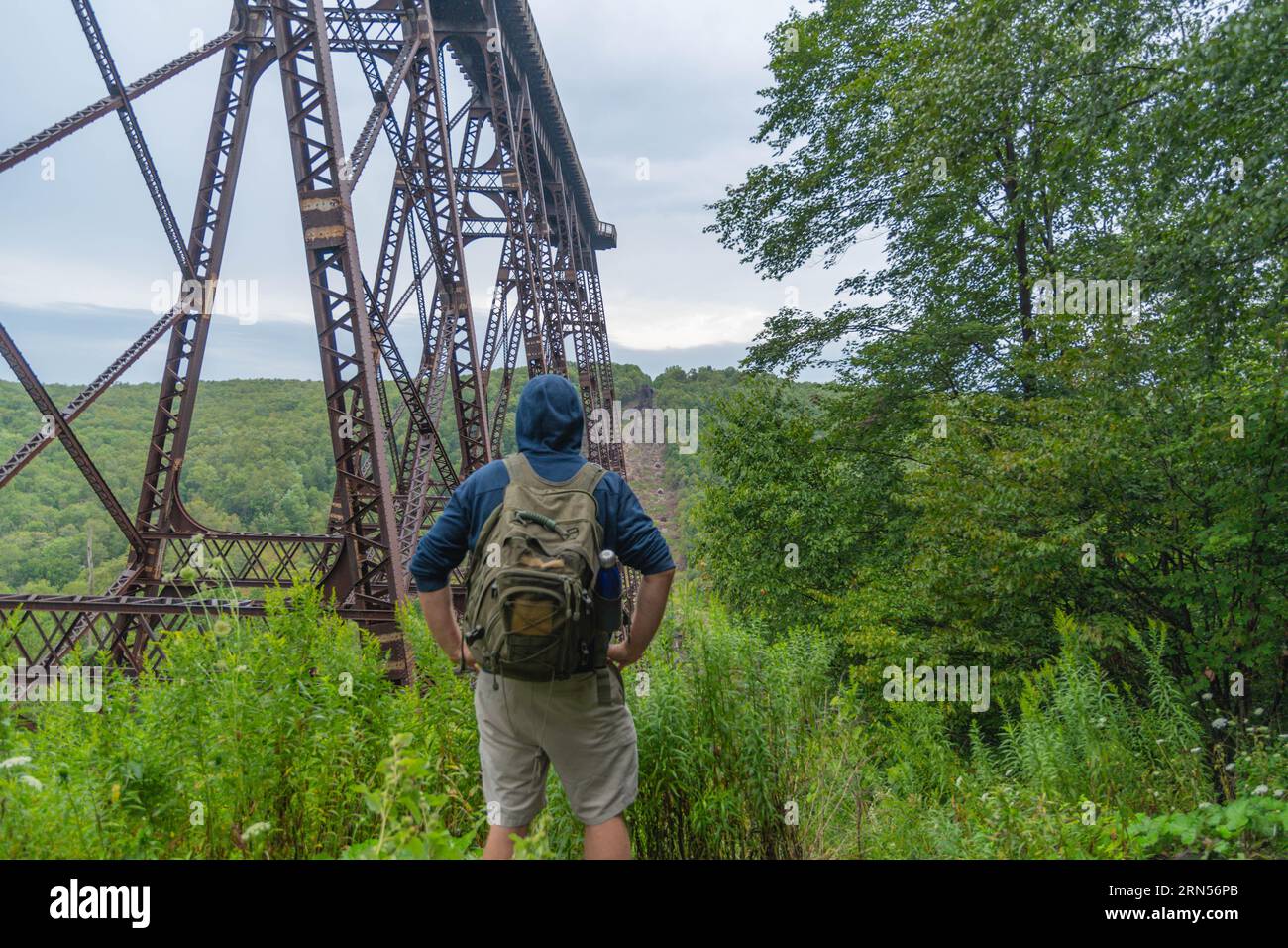 Kinzua bridge Allegheny state park adventure attraction in Pennsylvania
