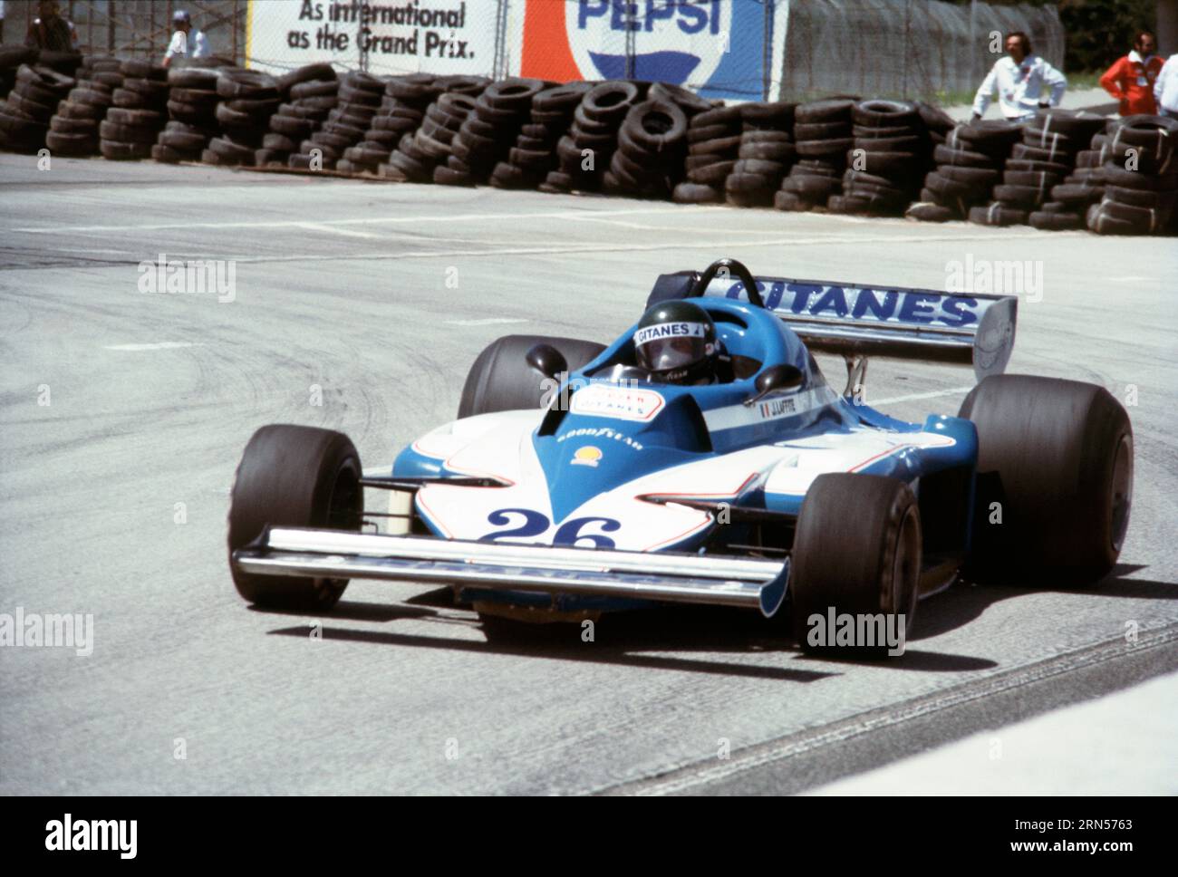 Jacques Laffite. 1978 United States Grand Prix West Stock Photo