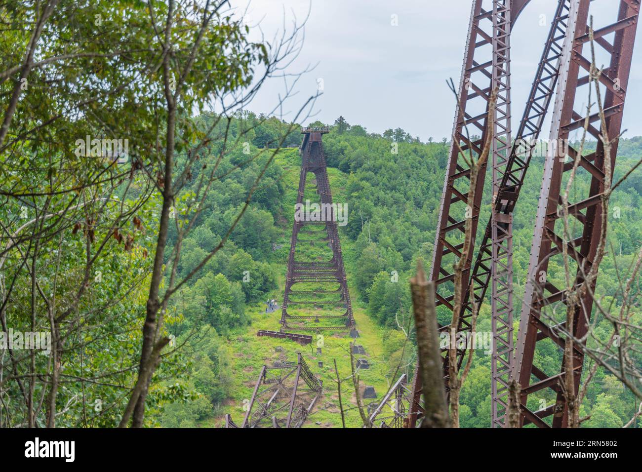 Kinzua bridge Allegheny state park adventure attraction in Pennsylvania