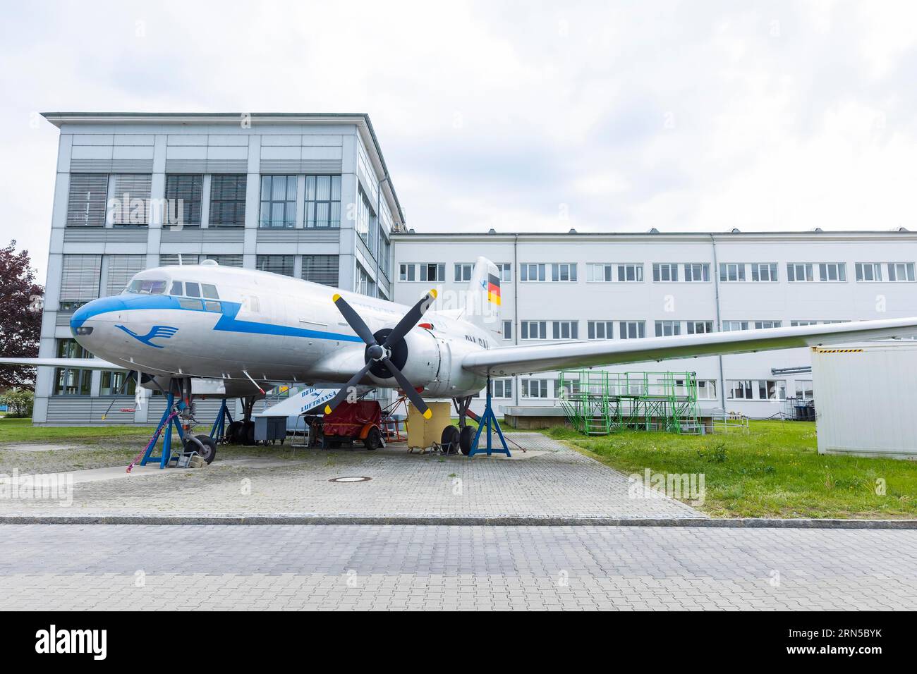 Elbe Aircraft Works Stock Photo