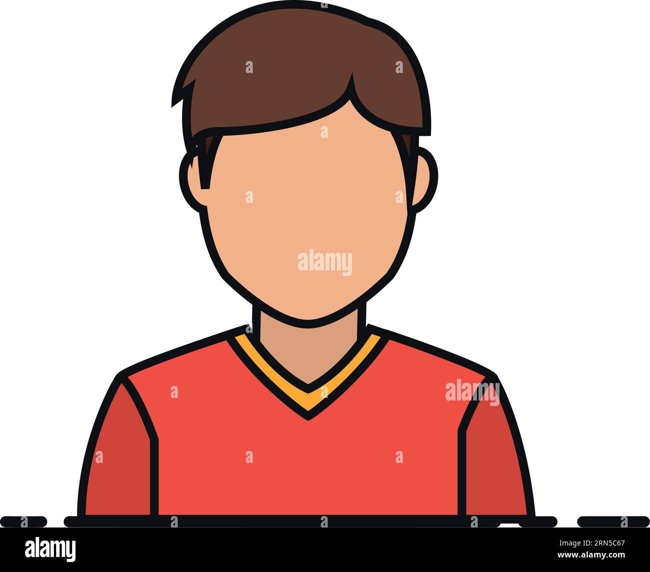 Isolated soccer player Sport icon Vector Stock Vector Image & Art - Alamy