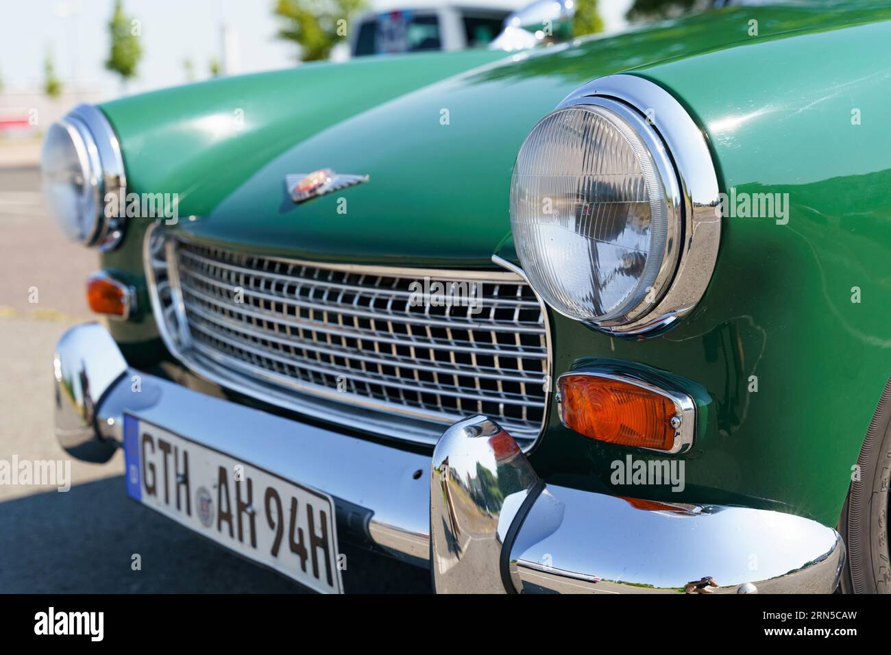 Waltershausen, Germany - June 10, 2023: A vintage Austin Healey Sprite ...