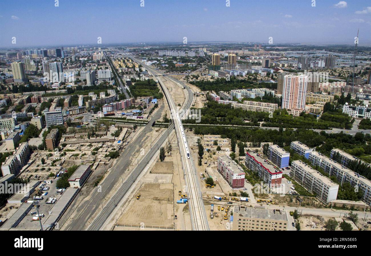 China hami aerial hi-res stock photography and images - Page