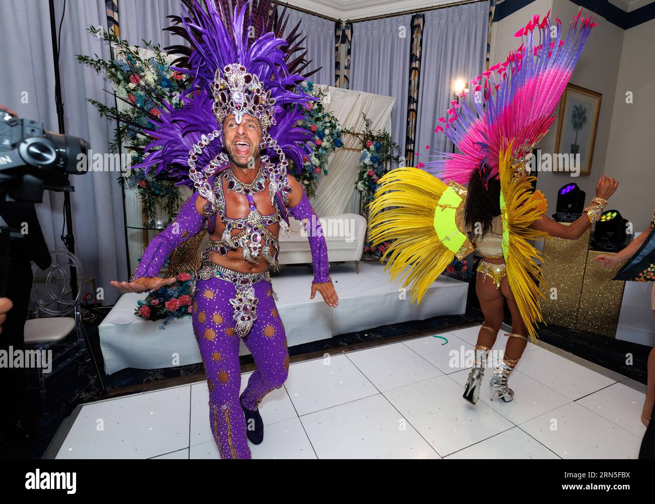 Brazilian Dancers Stock Photo