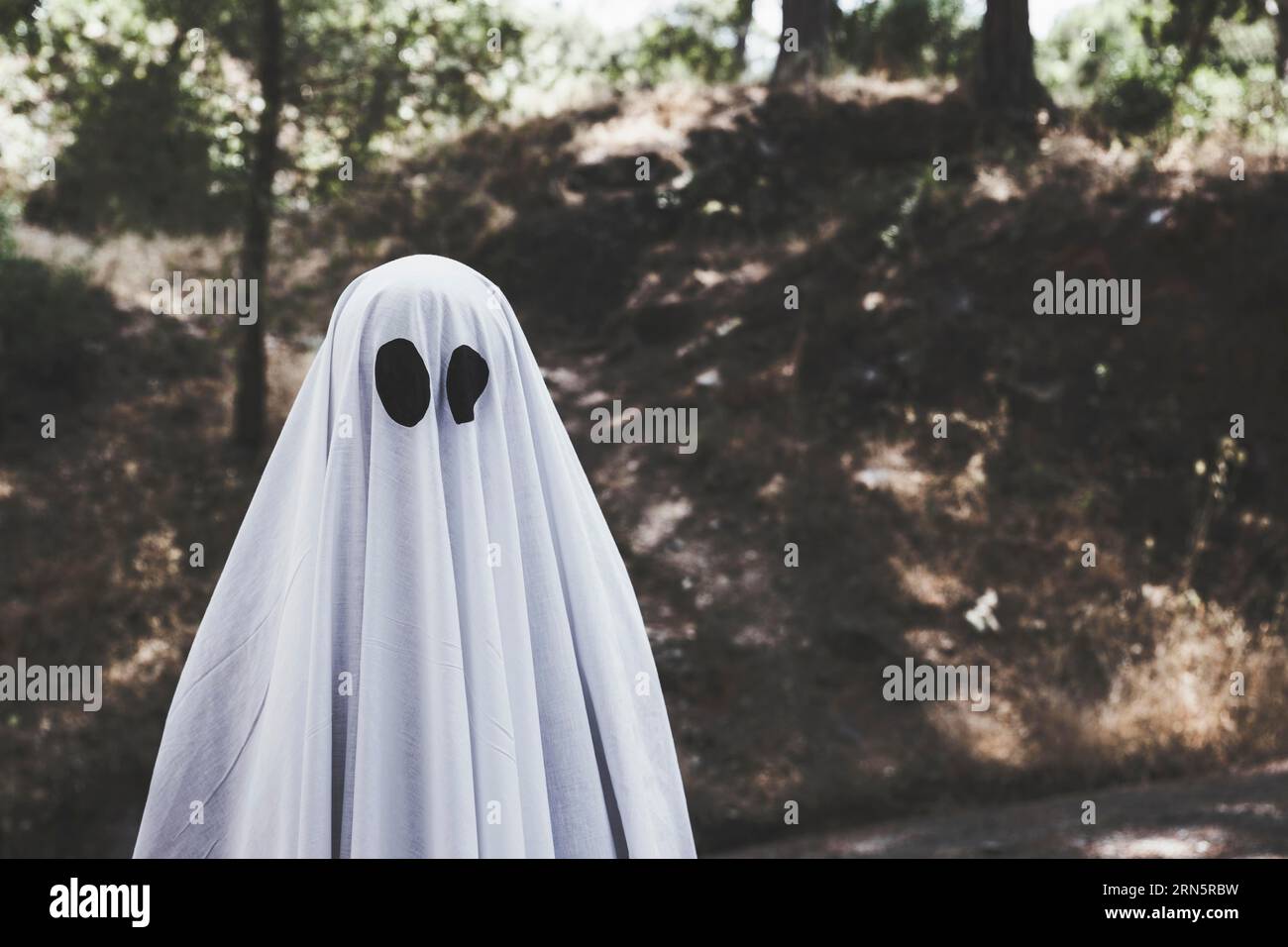 Gloomy ghost murk park Stock Photo Alamy