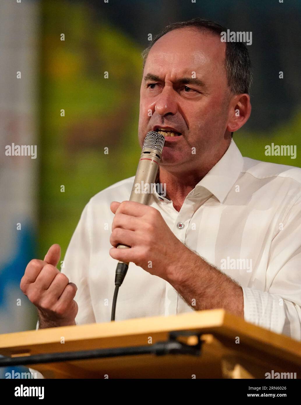 Aschau, Germany. 31st Aug, 2023. Hubert Aiwanger (Free Voters), Bavaria ...