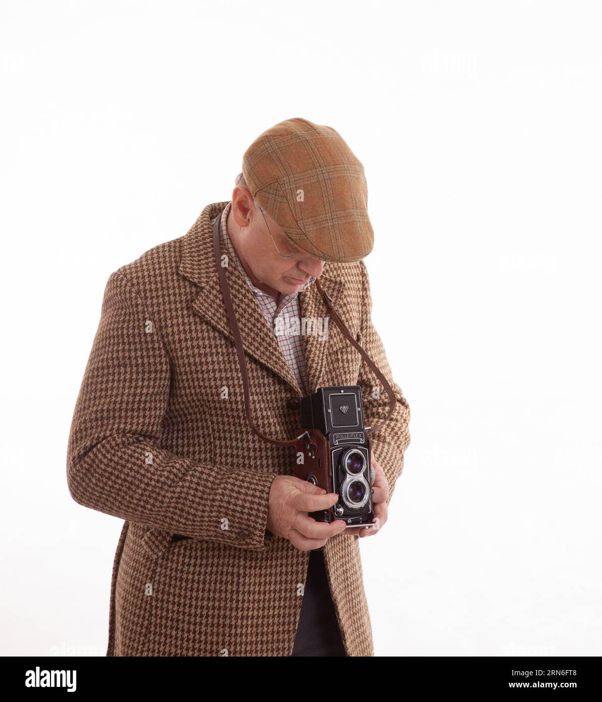 Tweed jacket men hi-res stock photography and images - Alamy