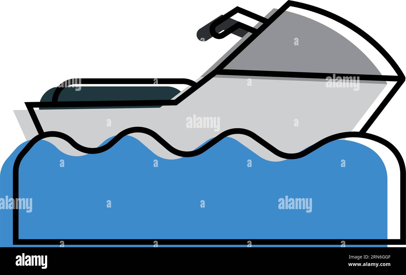 Isolated sketch of a water jet icon Vector Stock Vector Image & Art - Alamy