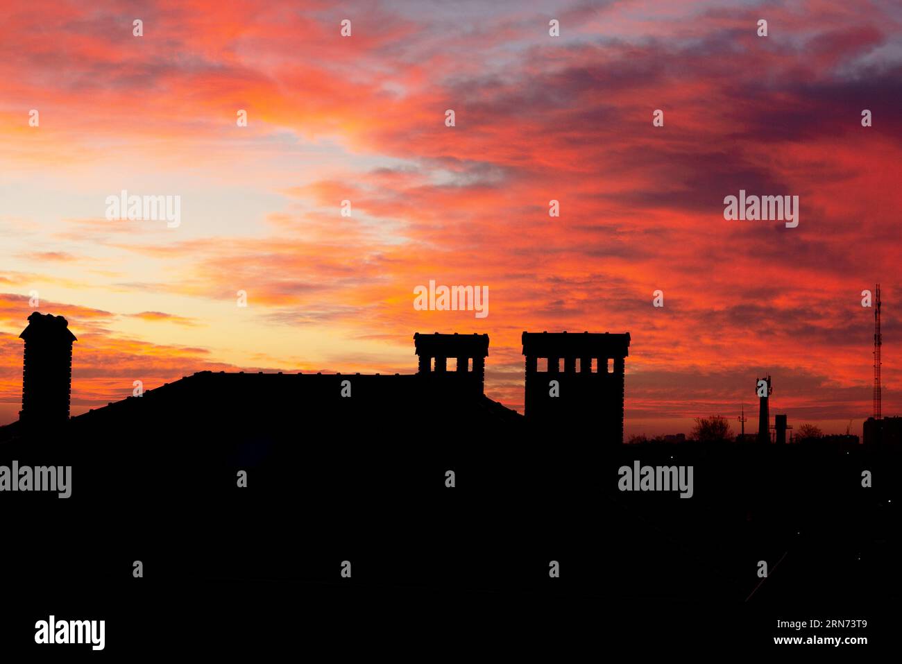 Burning clouds hi-res stock photography and images - Alamy