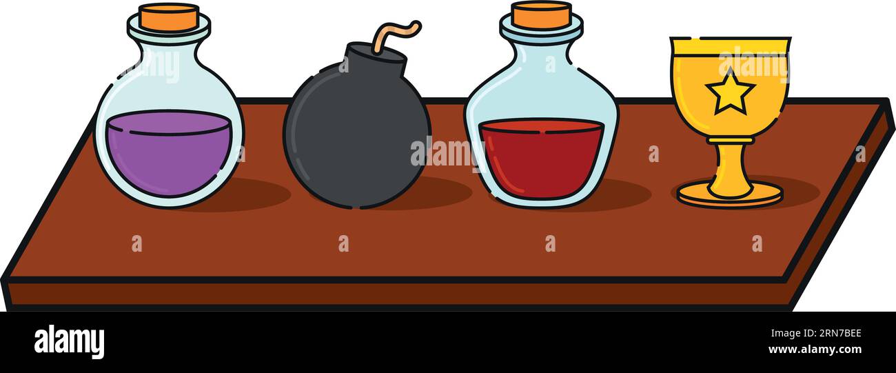 Set of colored gaming icons Vector Stock Vector