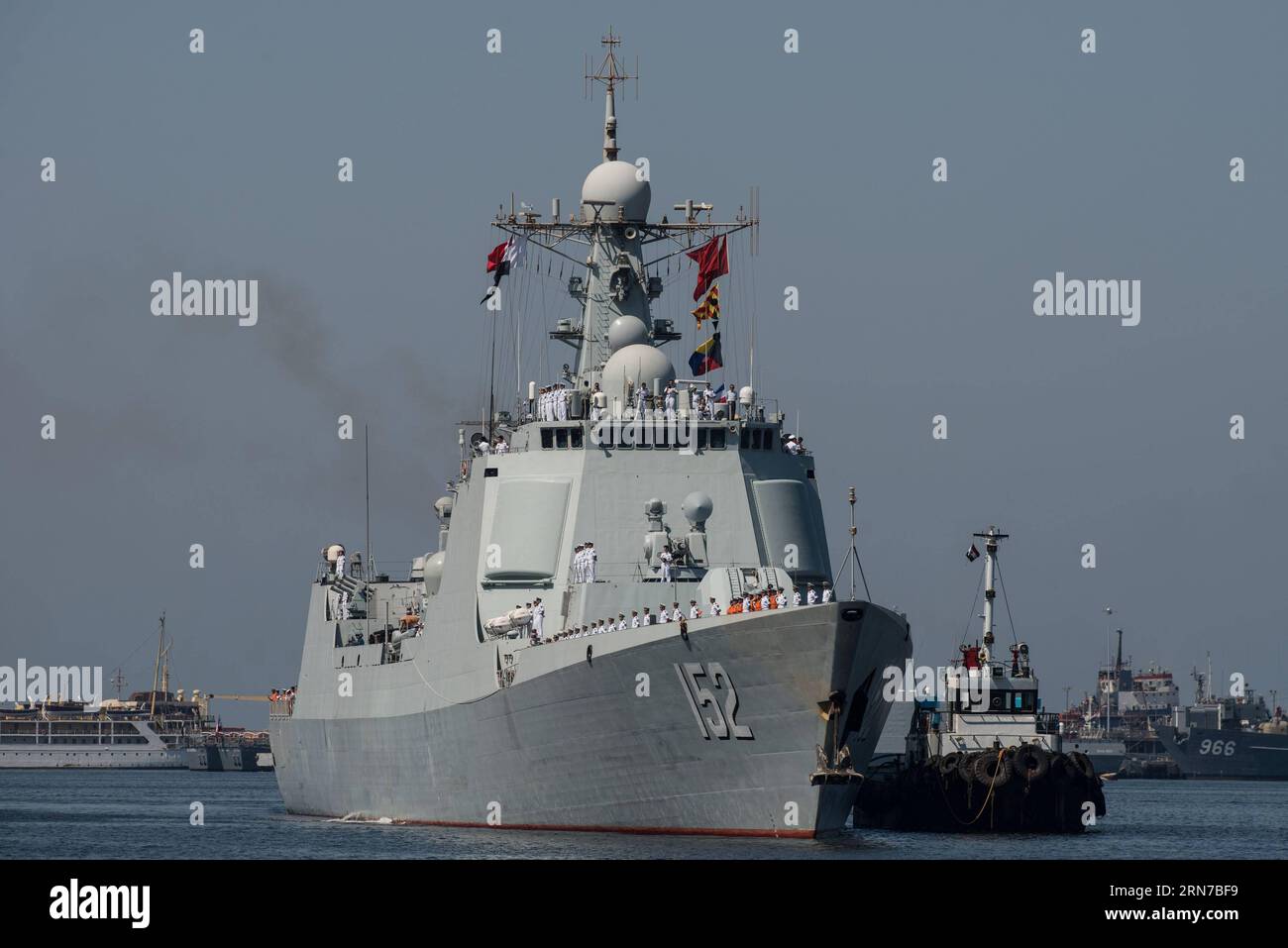 Chinese navy port visit hi-res stock photography and images