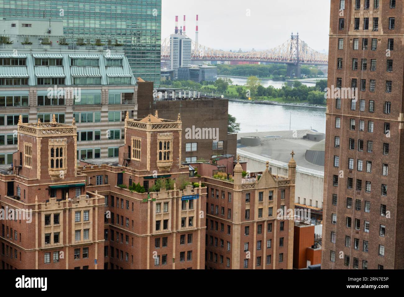 Tutor city is an historic residential enclave in the heart of Manhattan, 2023, New York City, USA Stock Photo