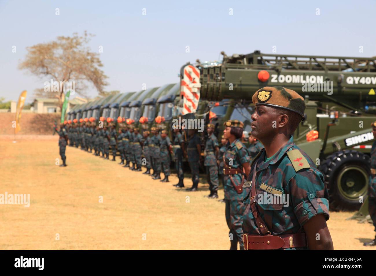 LUSAKA, Sept. 8, 2015 Chinese company AVIC International hands over