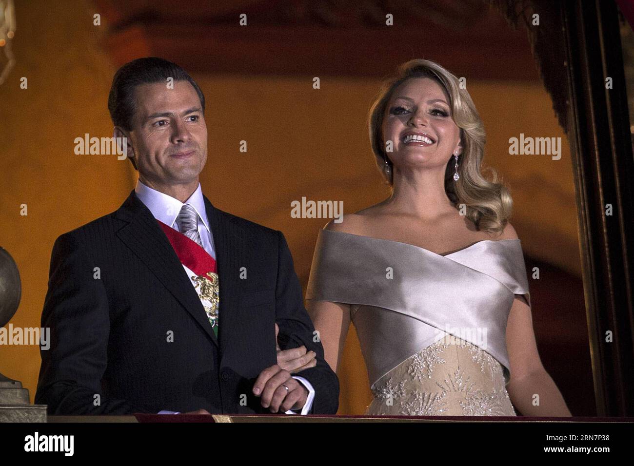 Mexican President Enrique Pena Nieto L And His Wife Angelica Rivera mexican-president-enrique-pena-nieto-l-and-his-wife-angelica-rivera