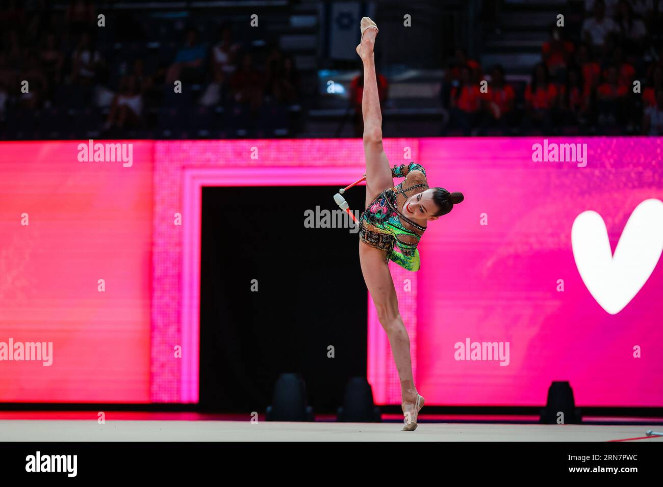 Darja Varfolomeev (GER) seen in action during 40th FIG Rhythmic ...