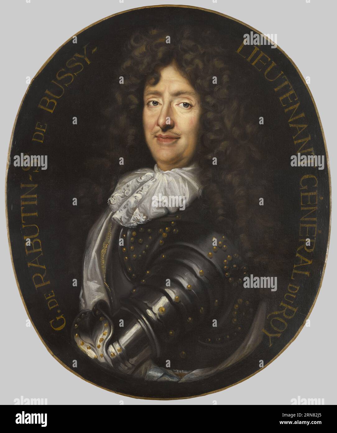 Portrait of Roger de Rabutin 1673 by Claude Lefèbvre Stock Photo - Alamy