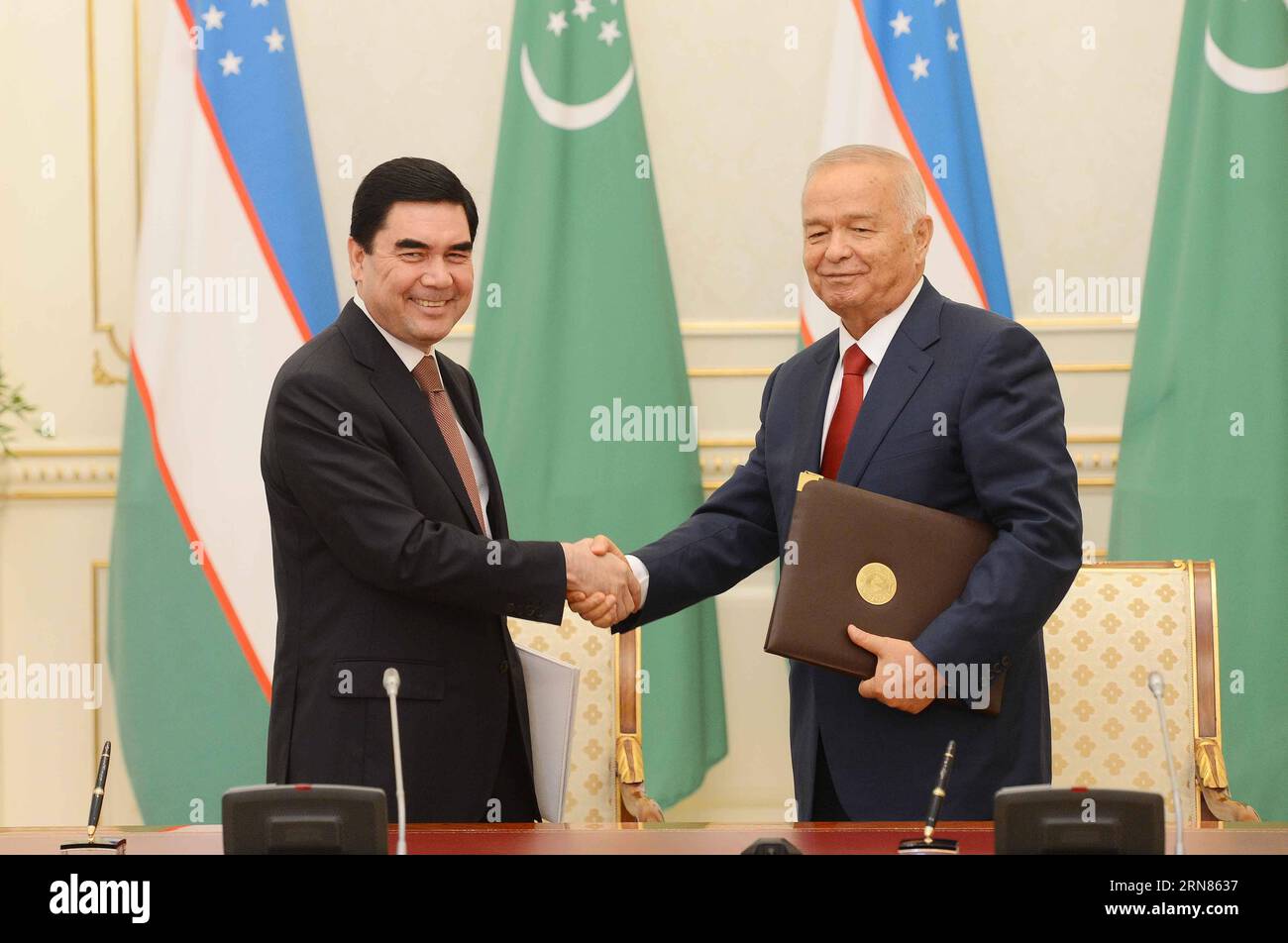 Turkmenistan president gurbanguly berdimuhamedov hi-res stock