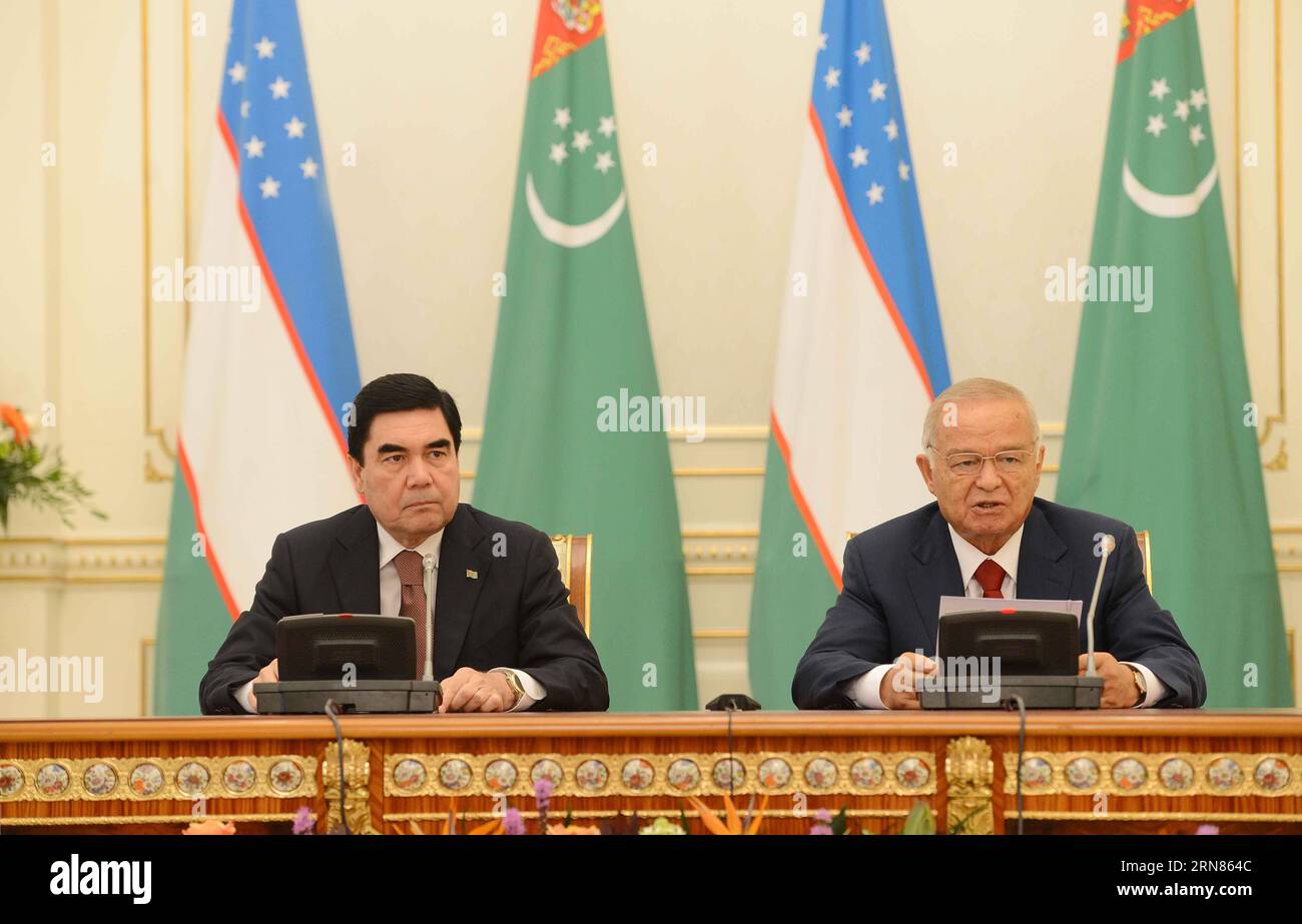 Turkmenistan president gurbanguly berdimuhamedov hi-res stock