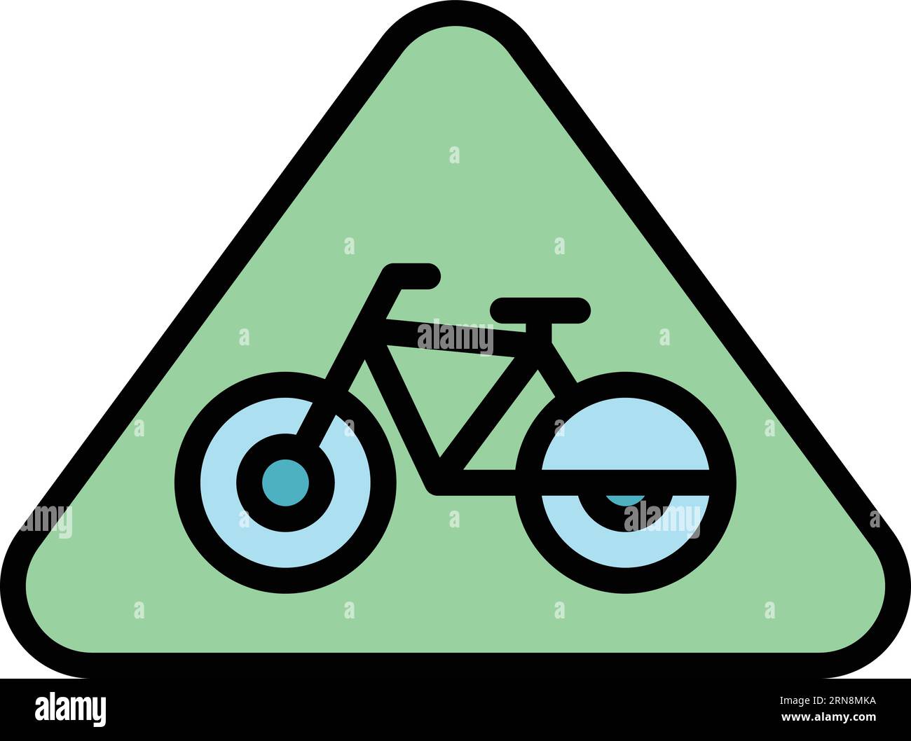 Road sign icon outline vector. Rack station. Park lot color flat Stock ...