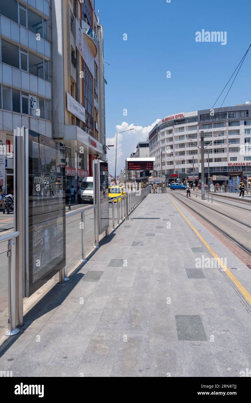 25.06.2023, Antalya, Turkey. A walk through the modern streets of
