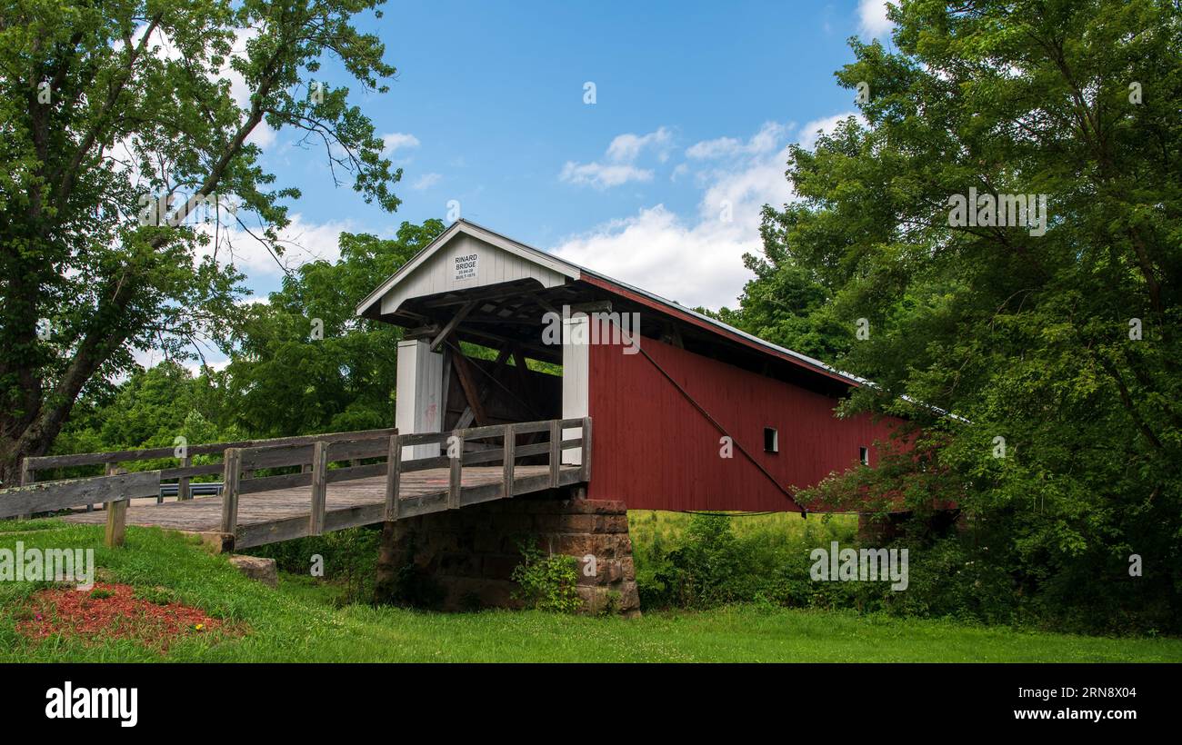 Bridge 358428 The Rinard Covered Bridge, near Marietta, Ohio, was