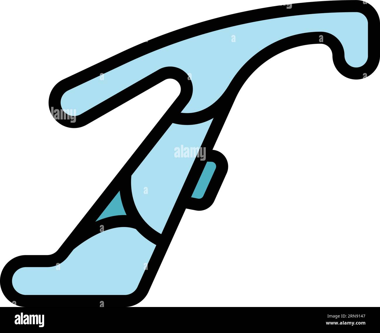 Arena racetrack icon outline vector. Start finish. Prix map color flat ...