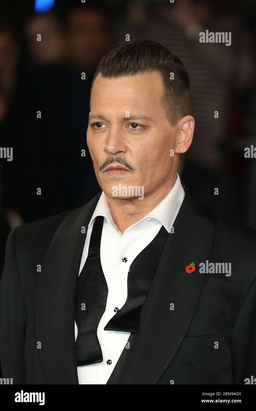 Johnny Depp attends the 'Murder On The Orient Express' World Premiere ...