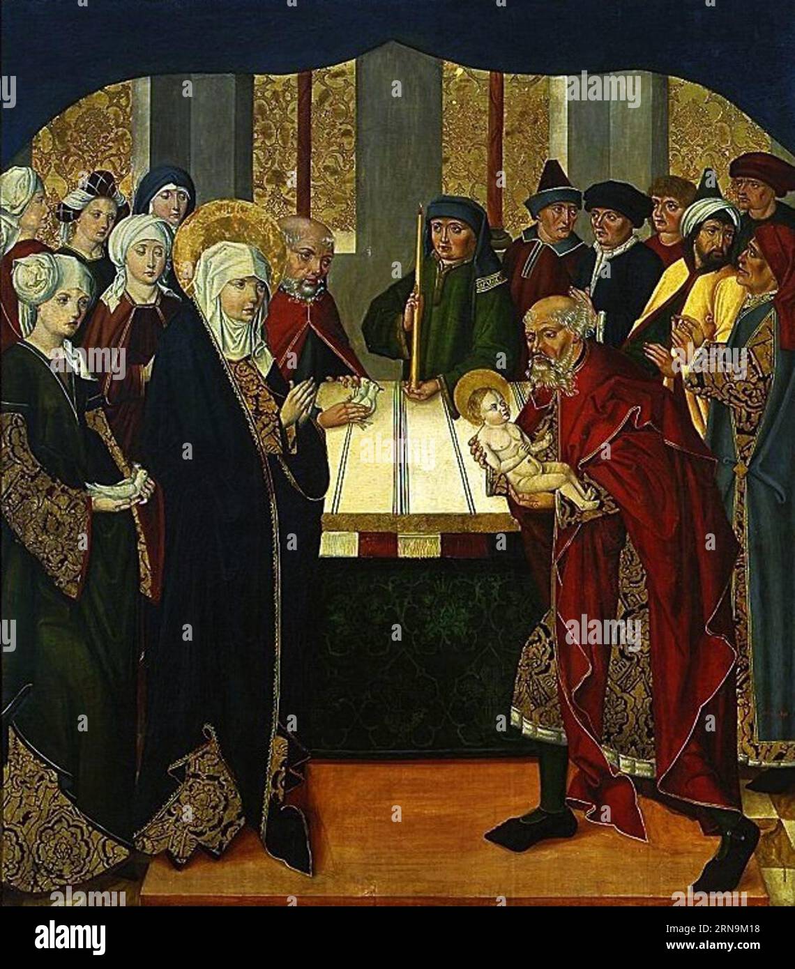 Presentation of Jesus Christ at the Temple 1486 by Master of 1486-1487 ...