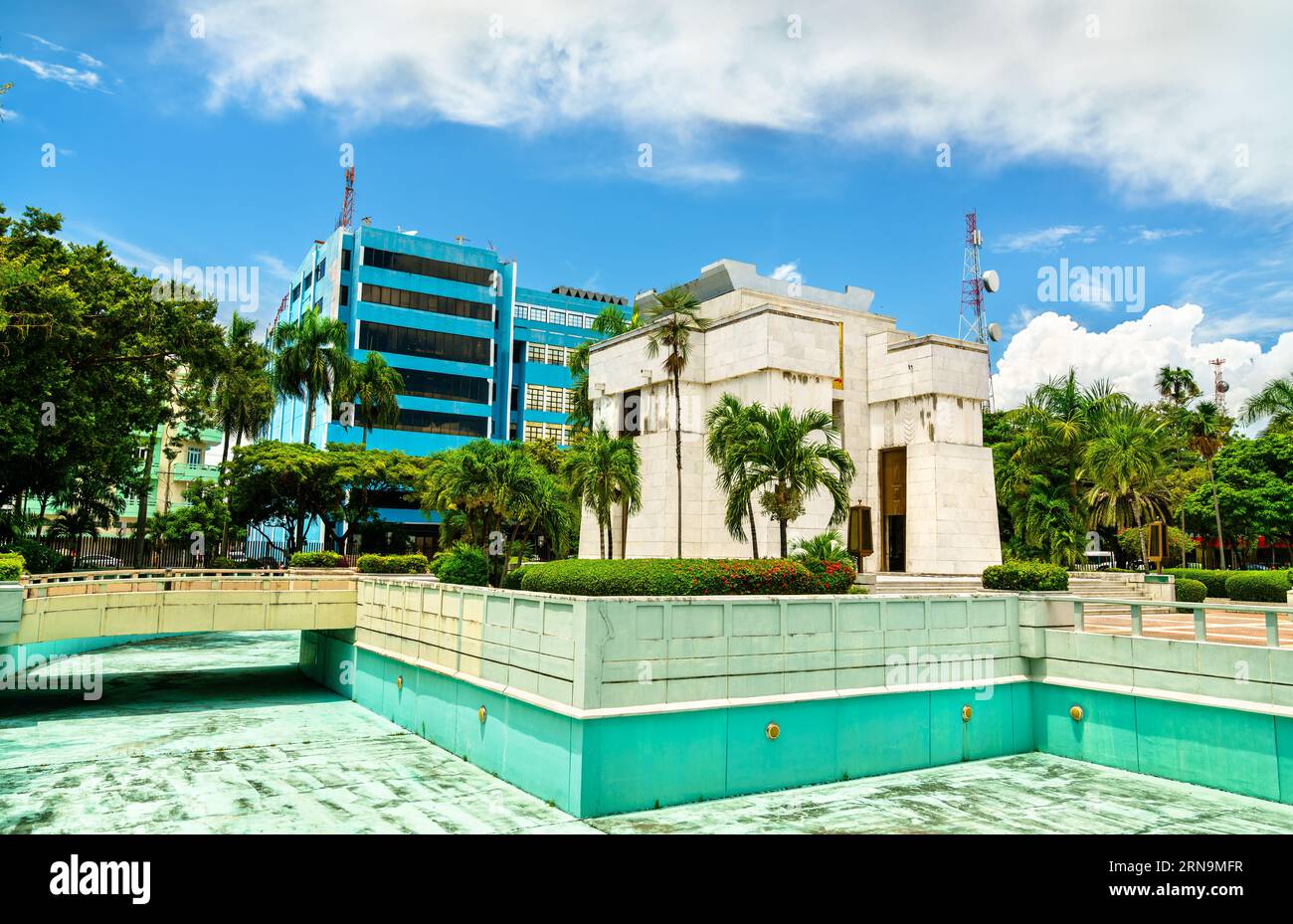Altar de la Patria, or Altar of the Homeland in Santo Domingo, the capital of Dominican Republic Stock Photo