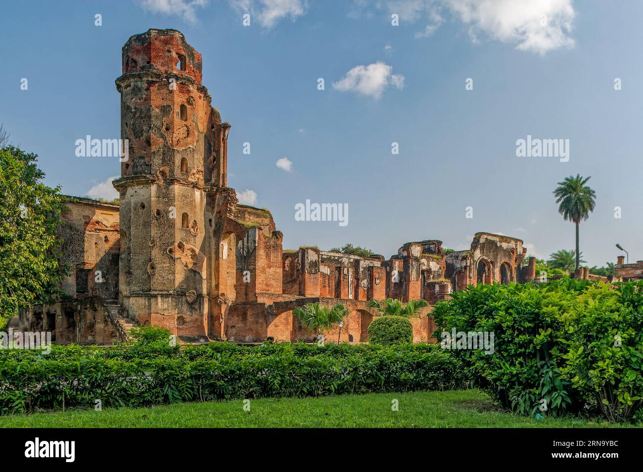 09 27 2005 Vintage Structures of British Residency complex in Lucknow ...
