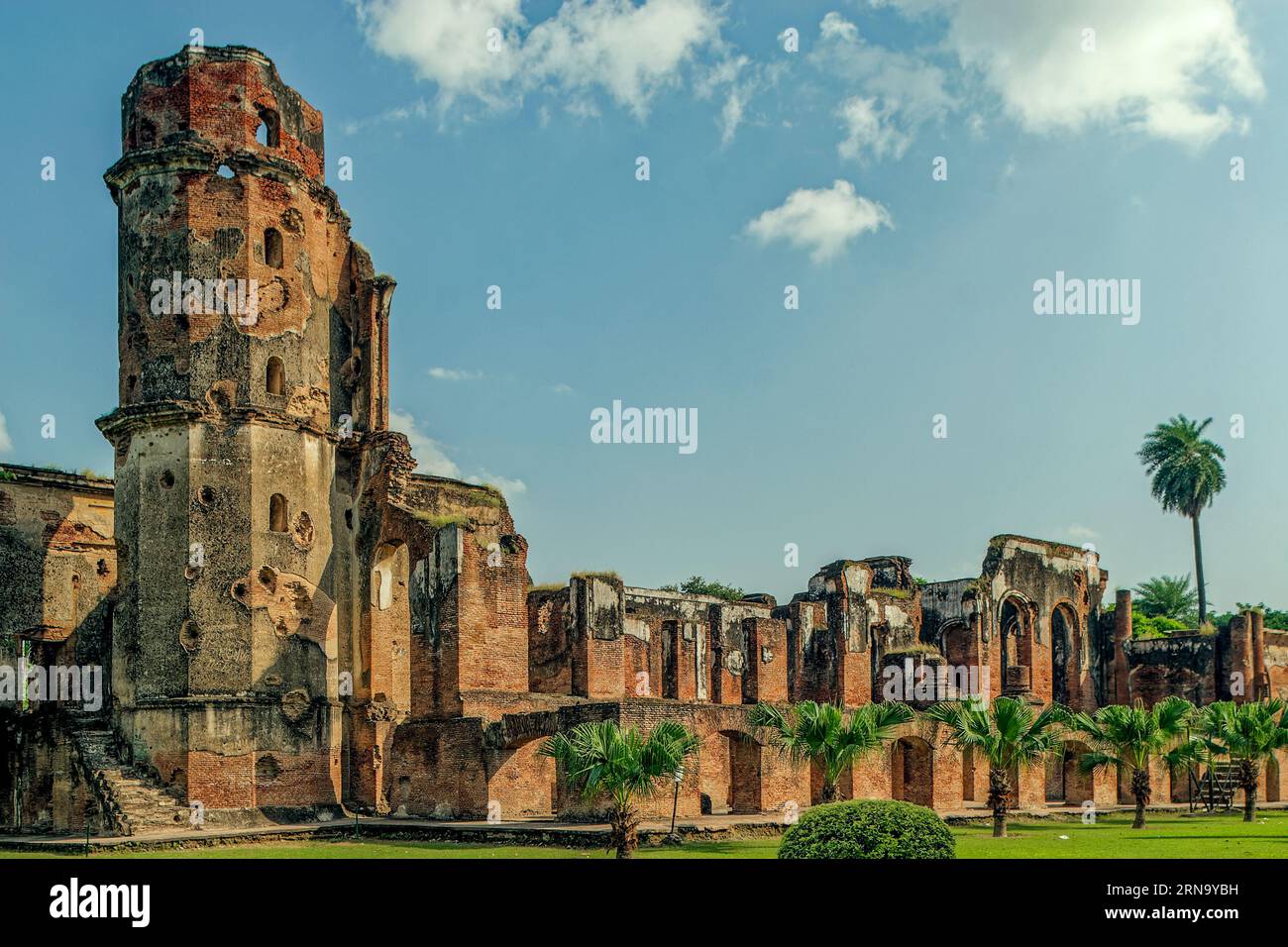 09 27 2005 Vintage Structures of British Residency complex in Lucknow ...
