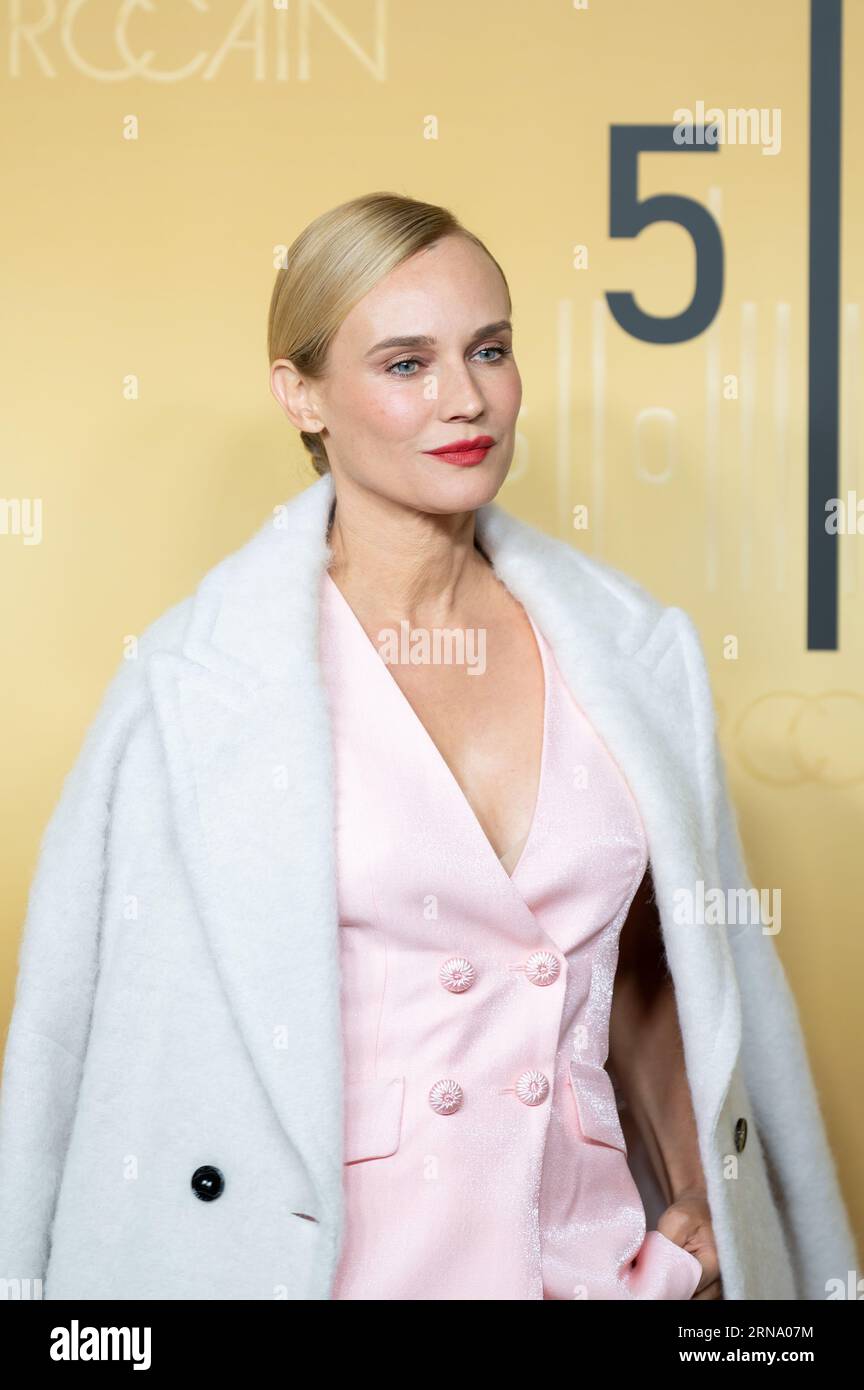 Bodelshausen, Germany. 31st Aug, 2023. Diane Kruger, actress, stands on ...