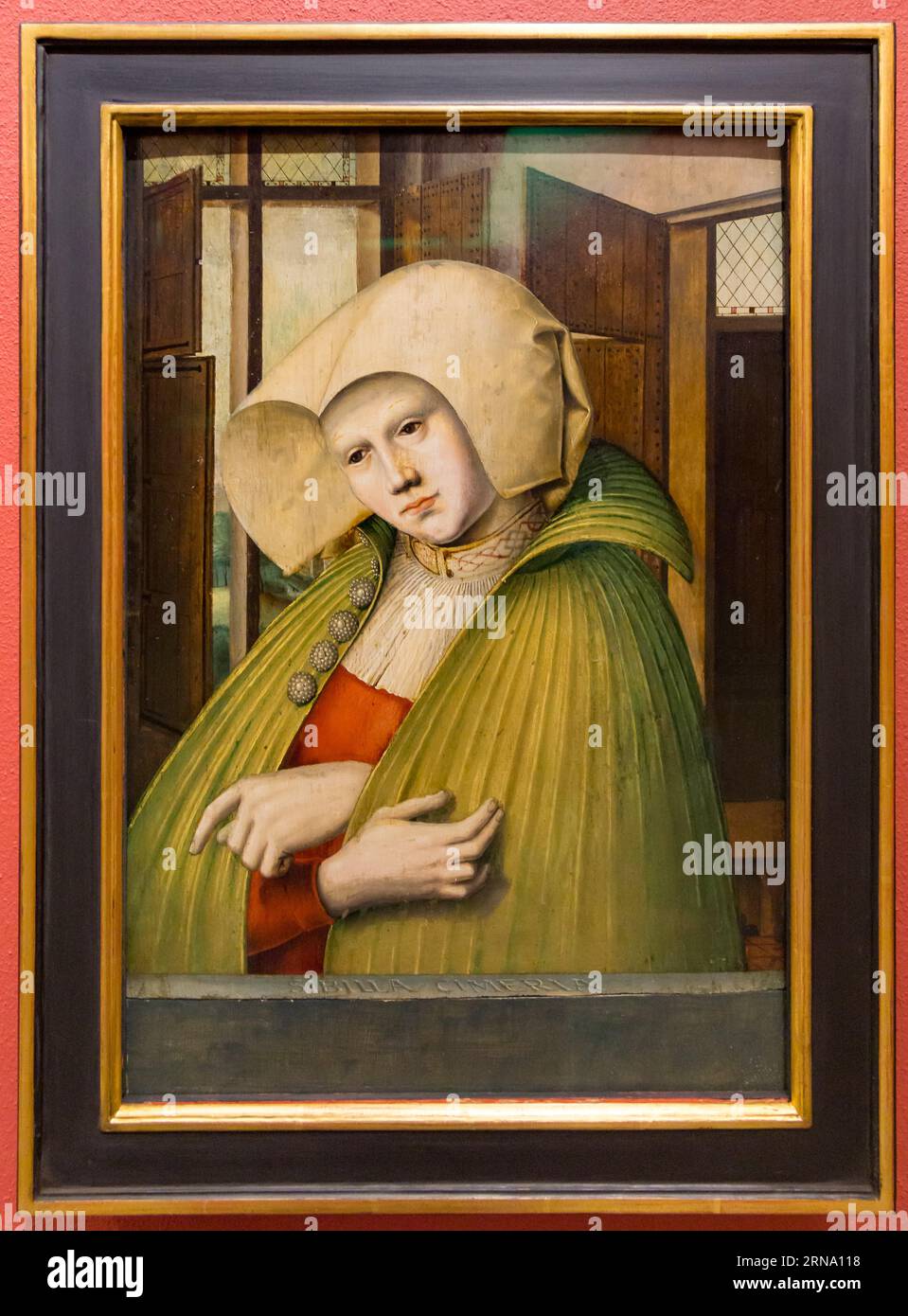Cimmerian Sibyl circa 1538 by Ludger tom Ring the Elder Stock Photo