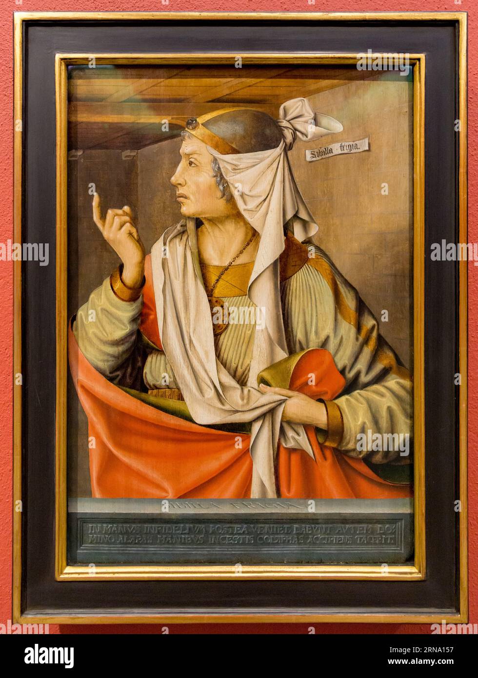 The Phrygian Sibyl - Ludger tom Ring d. Ä. - LWL 997 LM circa 1538 by Ludger tom Ring the Elder Stock Photo