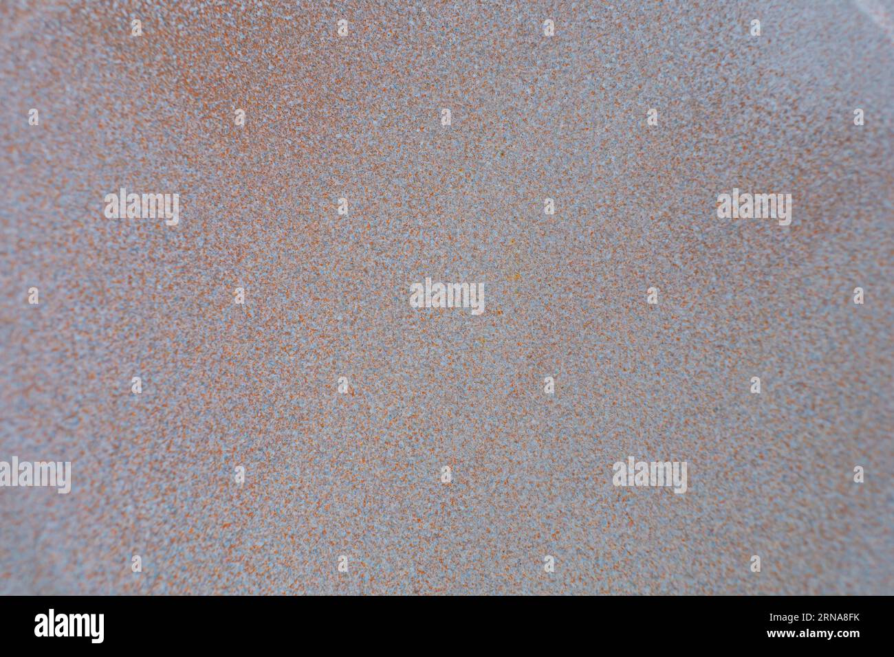 Surface orange-blue-white droplets or spots Stock Photo