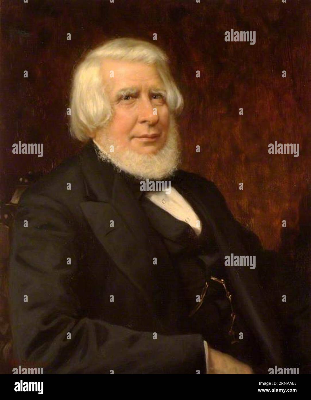 Portrait of Alderman Thomas Avery 1894 by Henry Turner Munns Stock