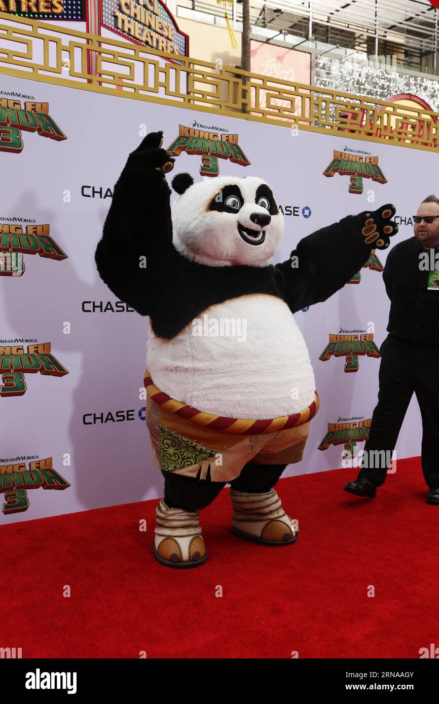 Kung fu panda 3 premiere hi-res stock photography and images - Alamy
