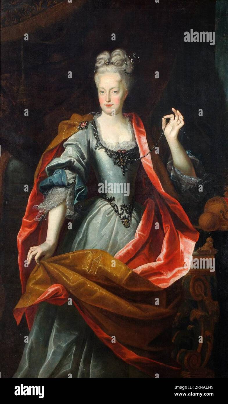 Portrait of Elisabeth Christine von BraunschweigWolfenbüttel circa