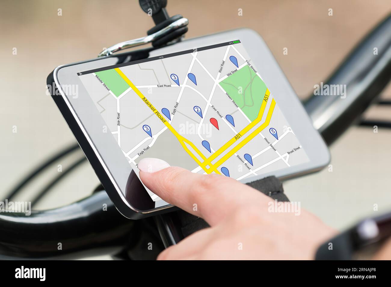 Bike best sale navigation system