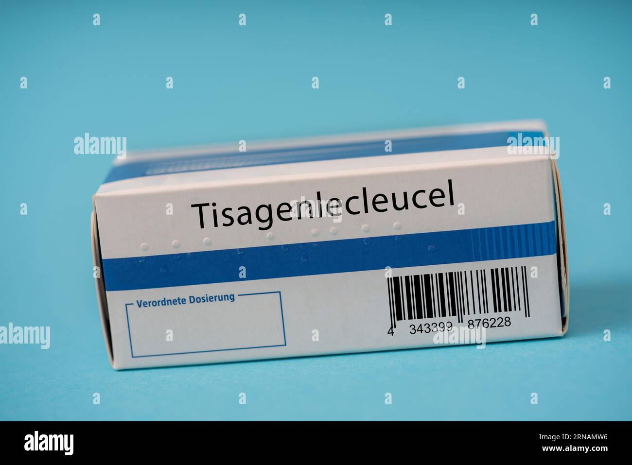 Tisagenlecleucel, Chimeric antigen receptor (CAR) T-cell therapy medical drug concept Stock Photo